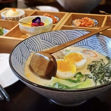 日韩料理陶瓷餐具日式拉面碗乌冬面碗家用泡面碗千味面碗多用汤碗