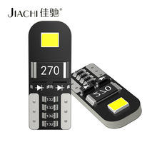 热销LED汽车灯t10示宽灯2835-2SMD车顶阅读小灯无极解码牌照灯w5w