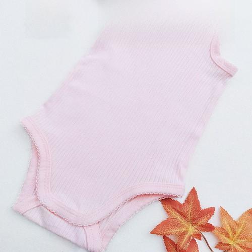 Newborn Bodysuit for Babies and Toddlers, Floral Print Pouch Pants for Girls, Preemie Summer Outfit, Exports Wholesale Children's Clothing