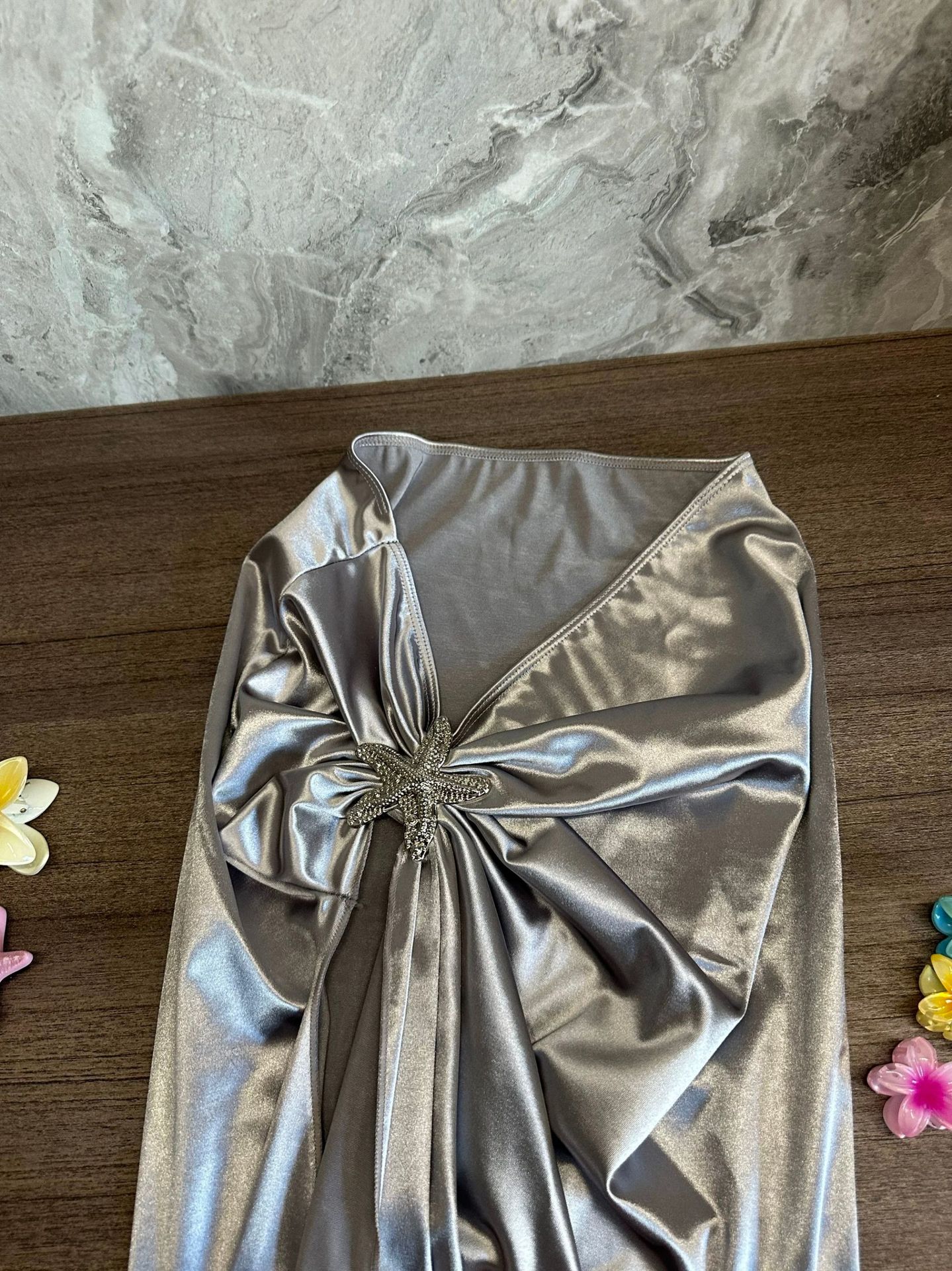 European And American Long Skirt Two-Piece Swimsuit Sexy Thai Beach Vacation Goddess Ins Style Bikini High-End_voghion.com