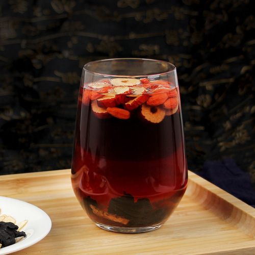 Qiaoyuntang Ginseng Five Treasures Tea 250g/box 10 sachets of kidney tea, ginseng, red dates, wolfberry, mulberry, polygonatum and eight treasures