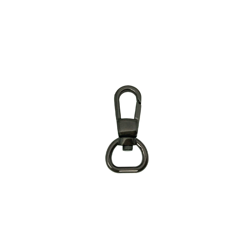 Фабричная продажа 4-точечный крюк-б buckle внутренний диаметр 13 мм вращающийся крюк хвост D-образная пряжка для сумки соединение лямки