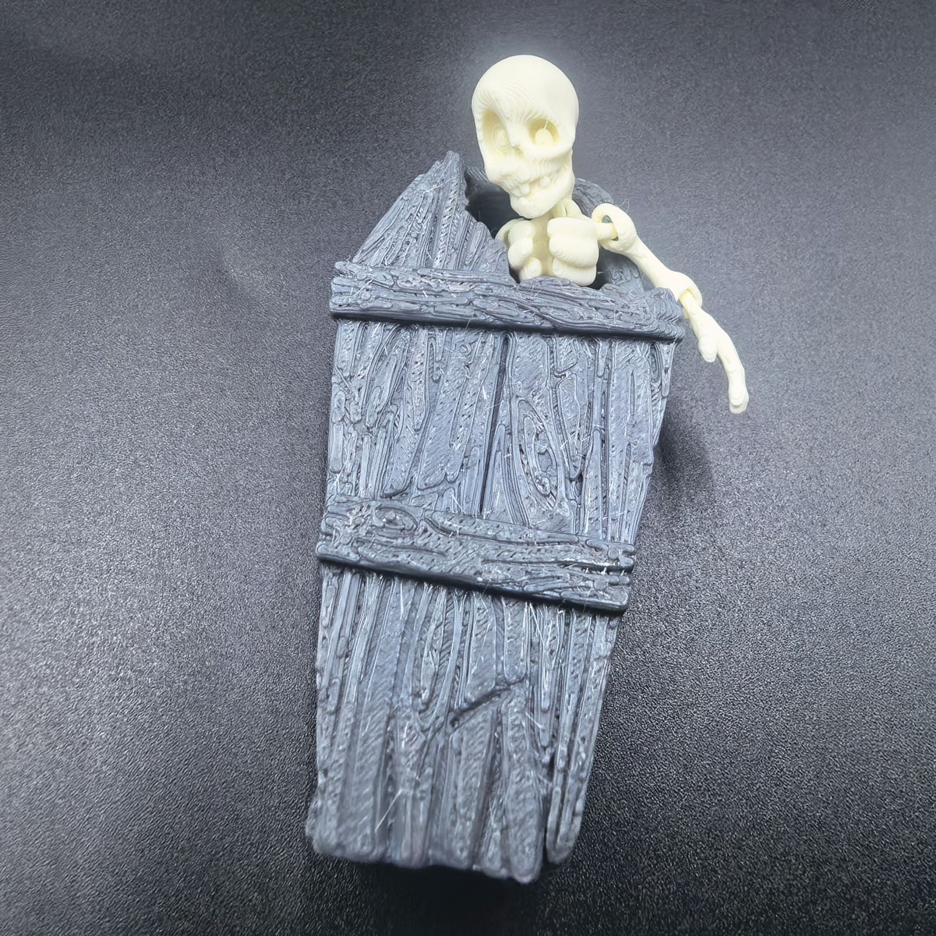 Adornos de Halloween impresos en 3D transfronterizos, calavera, momia, adornos creativos de escritorio, juguetes de regalo de Nochebuena