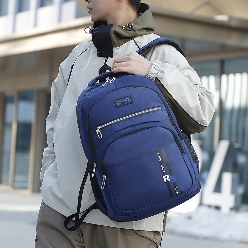 Mochila transfronteriza mochila para computadora de negocios de gran capacidad para hombres, bolsa de viaje para mujeres, mochila escolar para estudiantes de secundaria