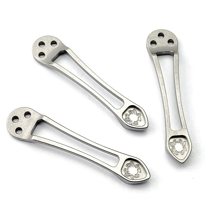 Spyderco Spider C81 зажим из титанового сплава интегрированный зажим нож паука из титанового сплава C223 задний зажим титановые аксессуары