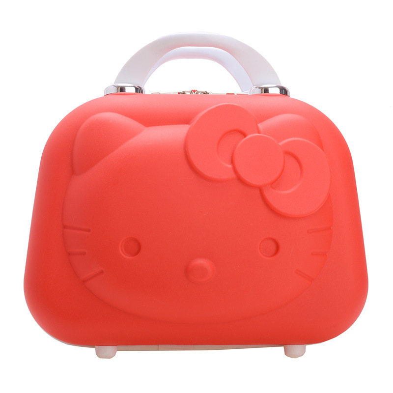 빨간 고양이 화장품 케이스