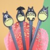 Cartoon cute gel pen, black teaching stationery