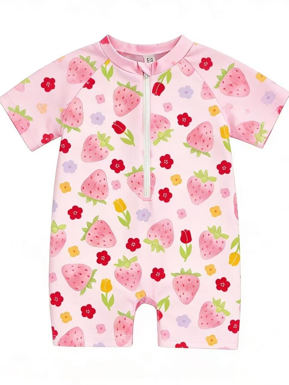(Cross-border trading), children's swimwear girl's, children's clothing, flowered 3