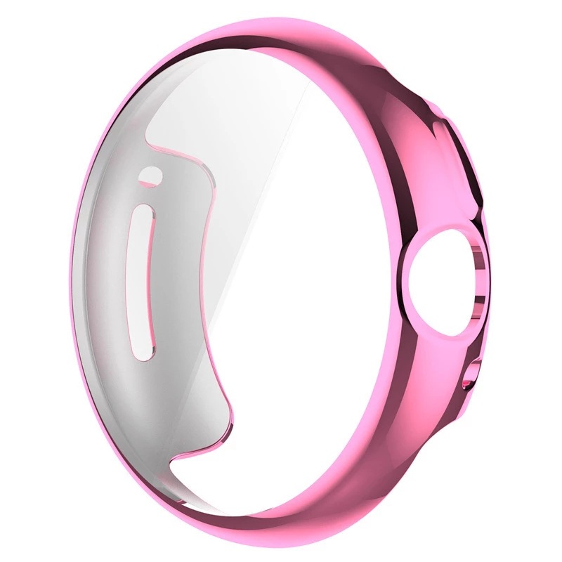 Uhr passend für Google Pixel TPU-schützendes galvanisiertes Komplettpaket-Uhrengehäuse_voghion.com