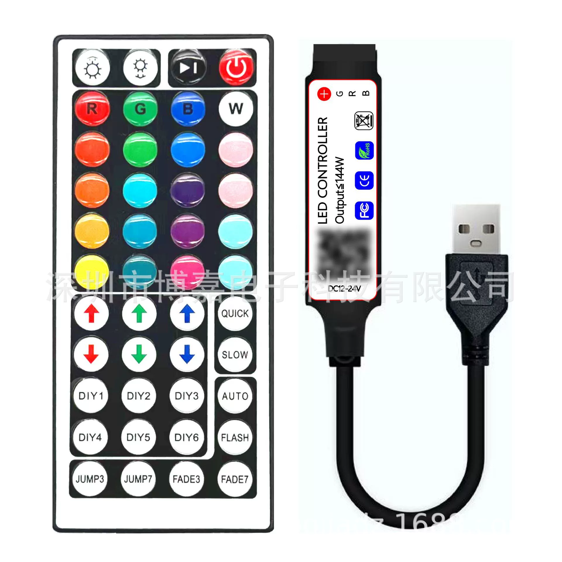 AliExpress трансграничная электронная коммерция популярный контроллер RGB-световой панели Мини-контроллер Bluetooth USB-контроллер Bluetooth