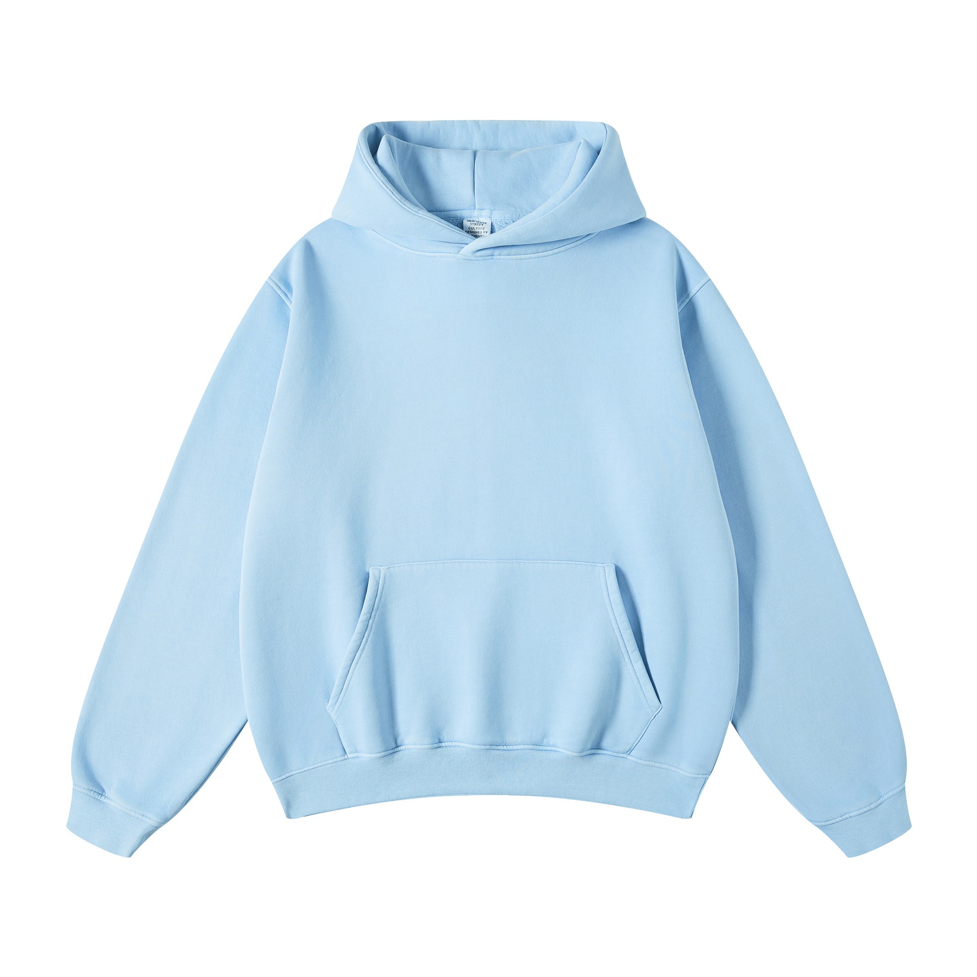 Men's Heavyweight Washed Hooded Sweatshirt For Autumn And Winter_voghion.com
