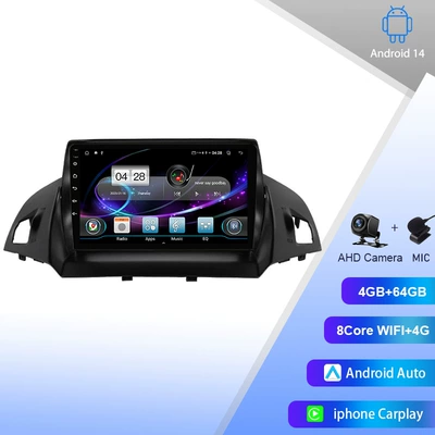 for 13-17 Ford Escape: DVD Navigation - octa-core-4g64gb-carplay-wifi4g