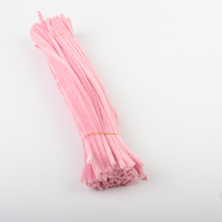 Hecho a mano DIY trenzado paquete de material cifrado ramo de lana Raíz de lana de la raya del color torcido palo de los niños hechos a mano juguetes creativos