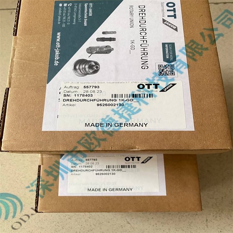 OTT-JAKOB旋转接头 95.250.021.3.0全新原装正品进口