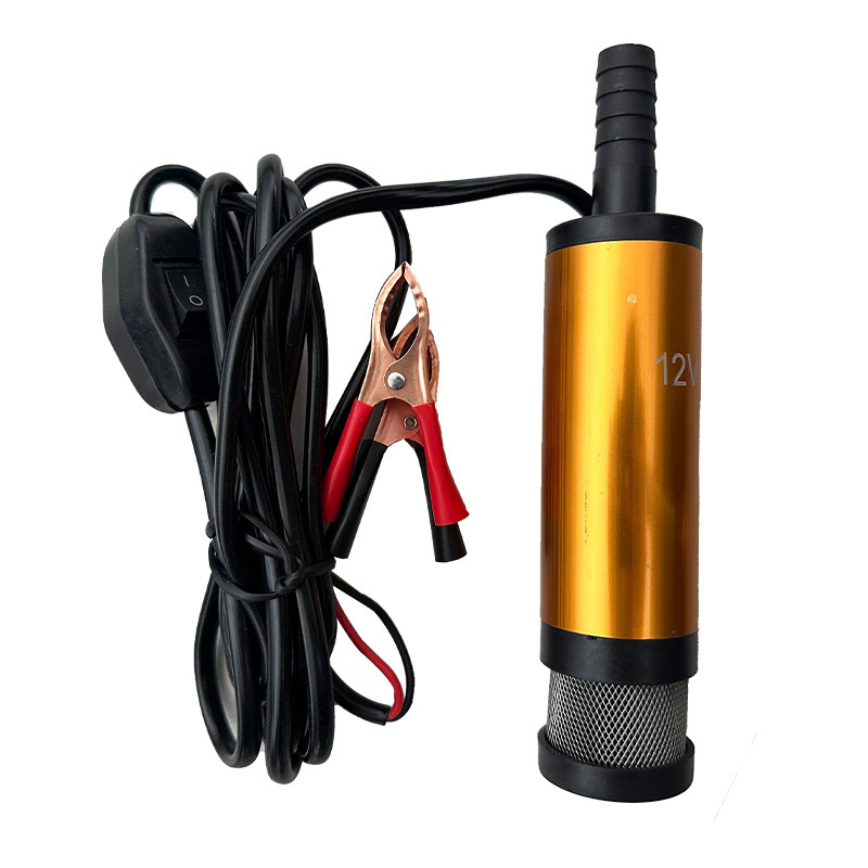 Bomba de aceite artefacto de absorción de aceite bomba de aceite bomba de aceite eléctrica de aleación de aluminio pequeña bomba de aceite de lubricación diesel de bombeo de 12v24v DC