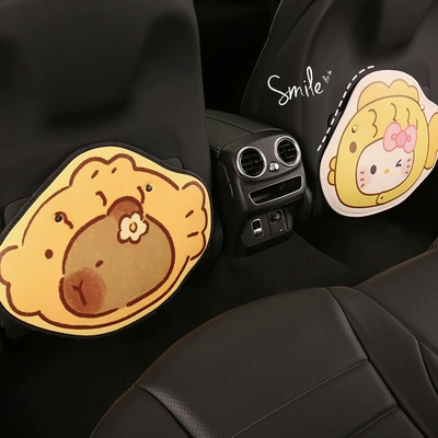Pad Universal Rear Seat Back: Chair back anti-kick pad