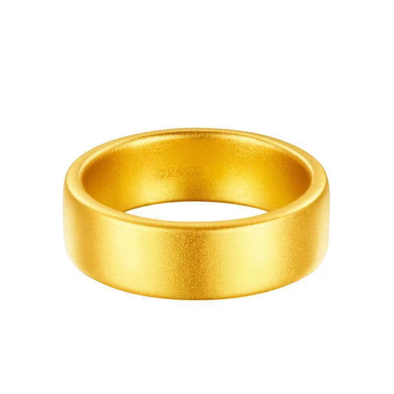 Matte classic ring for men and women