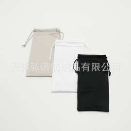 源头工厂眼镜袋 超细纤维涤纶束口袋 数码印花眼镜袋抽绳眼镜袋