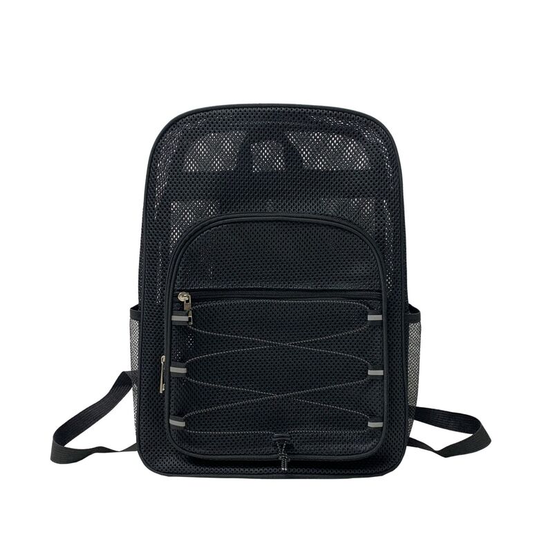 New Summer Breathable Mesh Backpack for Travel Large Capacity Laptop Carrying Bag Student Schoolbag