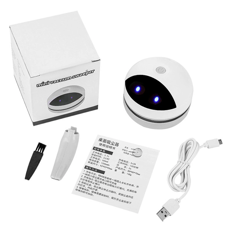 M19 мини настольный пылесос ручной беспроводной креативный портативный очиститель всасывает резиновые крошки канцелярские товары офисный электрический