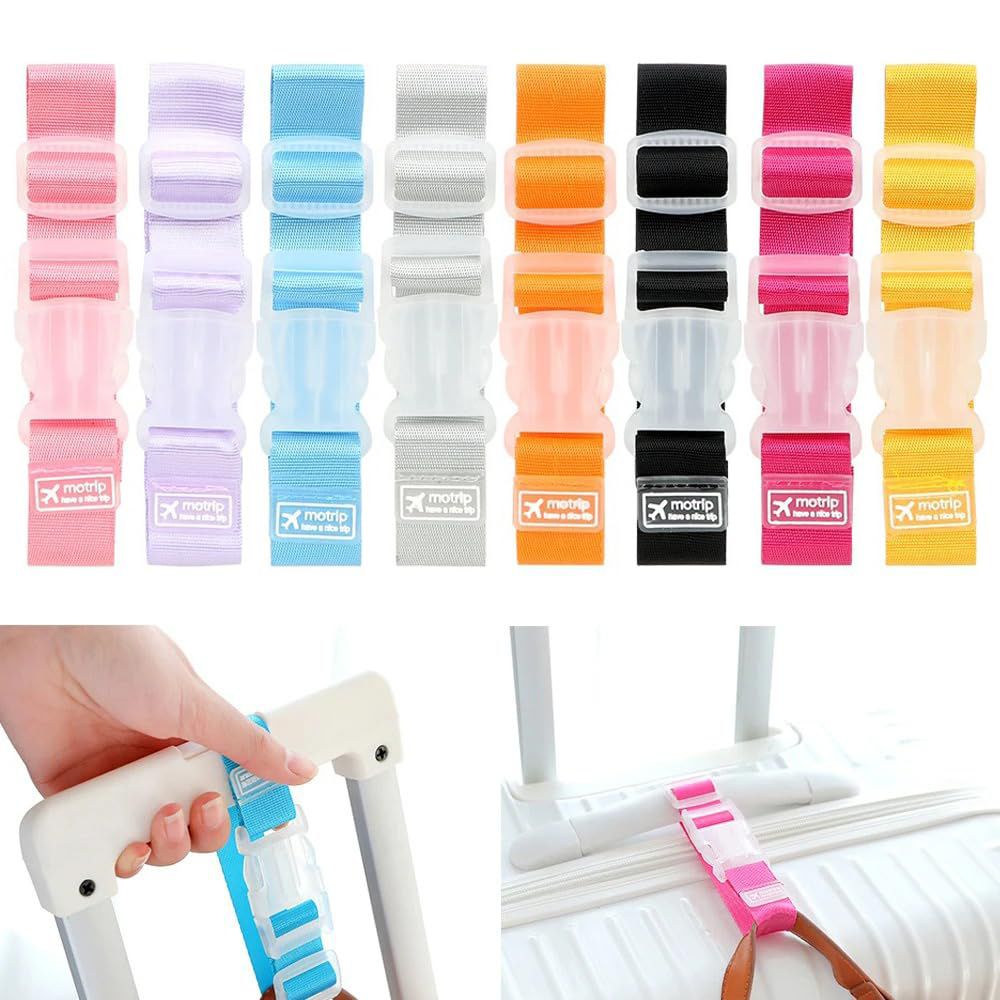 Bolsa de viaje externa percha de fijación cruzada con gancho de seguridad mochila accesorios de maleta de viaje