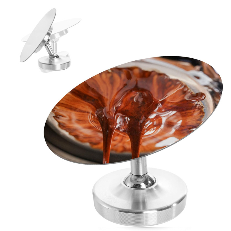Coffee Extraction Mirror, Stainless Steel Reflector, Multi-Directional Rotating Magnetic Auxiliary Handle, Concentrated Liquid Observation Mirror Coffee Extraction Mirror, Stainless Steel Reflector, Multi-Directional Rotating Magnetic Auxiliary Handle, Concentrated Liquid Observation Mirror