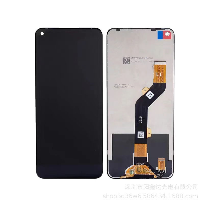 Transsion infinix smart7 スクリーンコンボアセンブリ x6515 携帯電話 LCD に適しています。|undefined