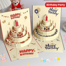 M 63750 3D Creative Birthday Card 3D �������պؿ��羳��