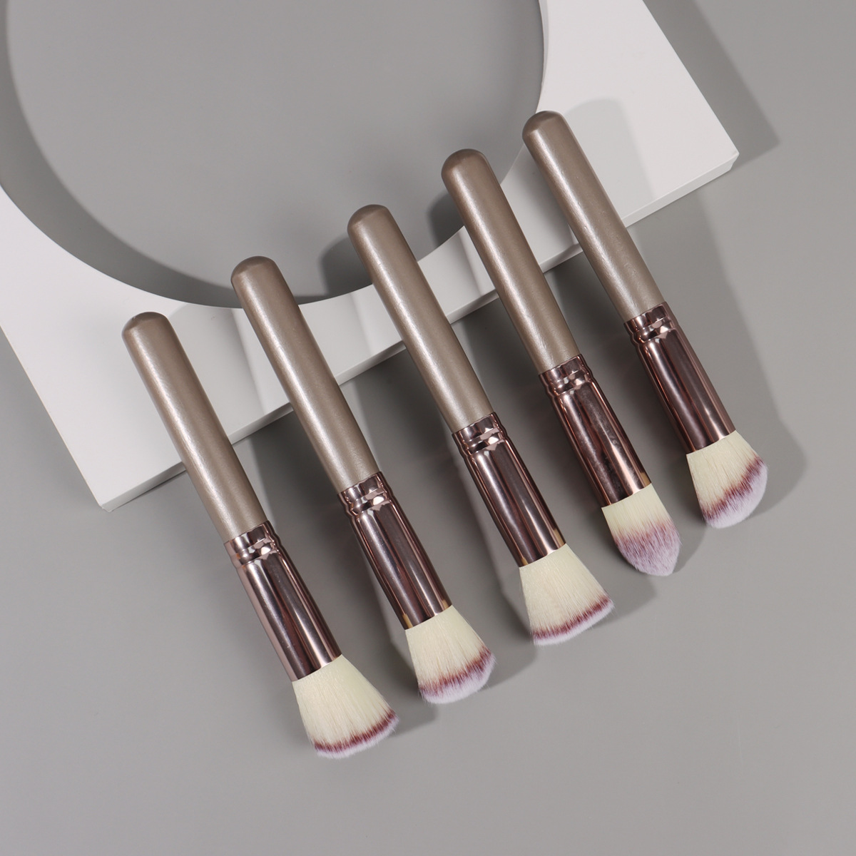 Amazon AliExpress sin logotipo herramientas de maquillaje transfronterizas nuevos productos 10 conjuntos de cepillos de maquillaje profesionales