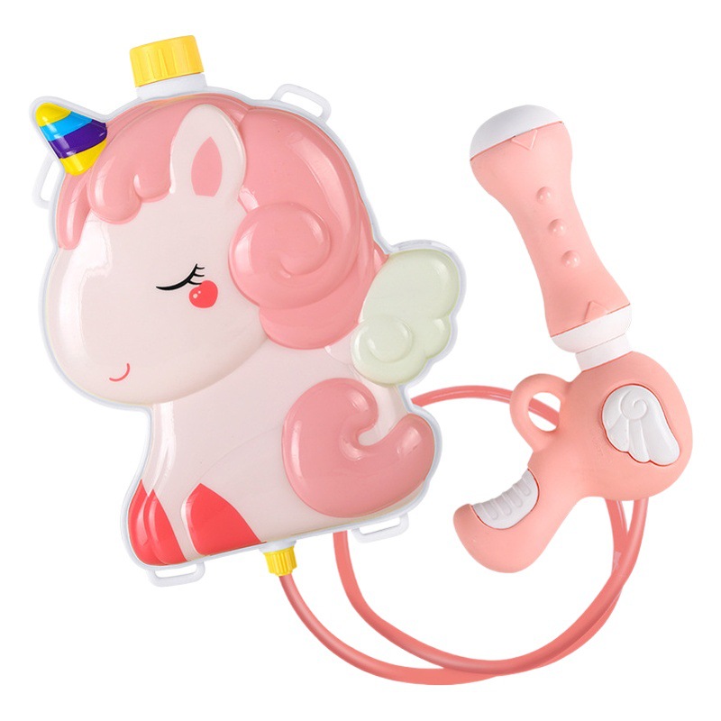 Mochila para niños pistola de agua de juguete pull-out playa de agua jugando verano puesto eléctrico continuo PISTOLA DE PULVERIZACIÓN de pelo al por mayor