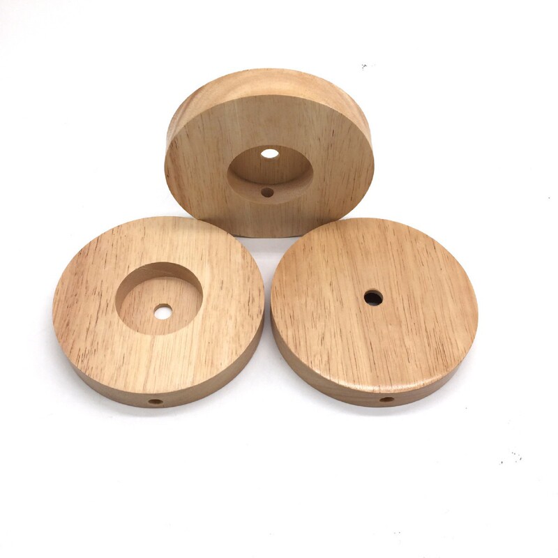 Rubber Wood Round Lamp Base, Lamp Decoration Base, Wooden Disc, Creative Desk Lamp Base, Solid Wood Accessory Processing Rubber Wood Round Lamp Base, Lamp Decoration Base, Wooden Disc, Creative Desk Lamp Base, Solid Wood Accessory Processing