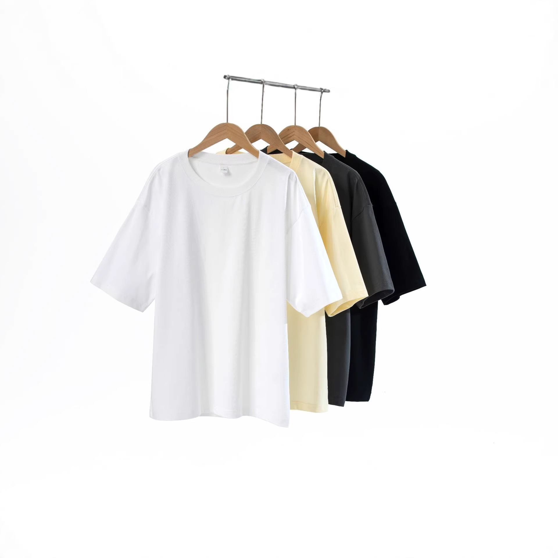 毕业季纯棉T恤印logo广告衫文化衫圆领短袖企业团建批发支持打样