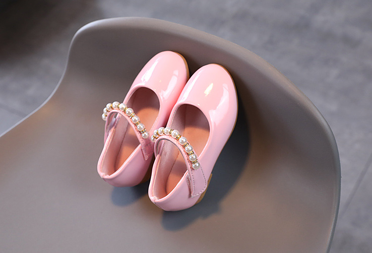 Schwarze Mädchen Prinzessinnenschuhe Mit Weicher Sohle Für Frühling_voghion.com