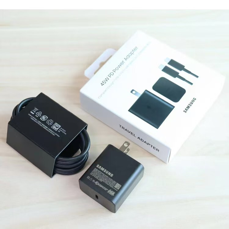 Suitable for Samsung 45W Original Gallium Nitride Charger S22Ultra S25 Super Fast Charging Head Typec Line 5A Suitable for Samsung 45W Original Gallium Nitride Charger S22Ultra S25 Super Fast Charging Head Typec Line 5A