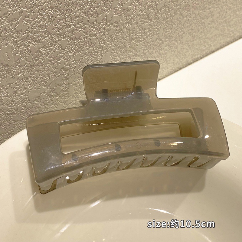 Francés elegante headwear Otoño e Invierno felpa updo clip de pelo gran tiburón clip horquilla de alto grado al por mayor