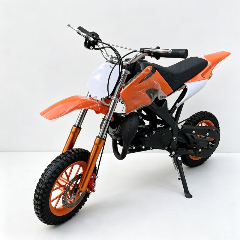 49Cc Two-Stroke Children's Mini High-Performance Two-Wheeled Off-Road Mountain Motorcycle Manufacturer's Supply for Cross-Border E-Commerce