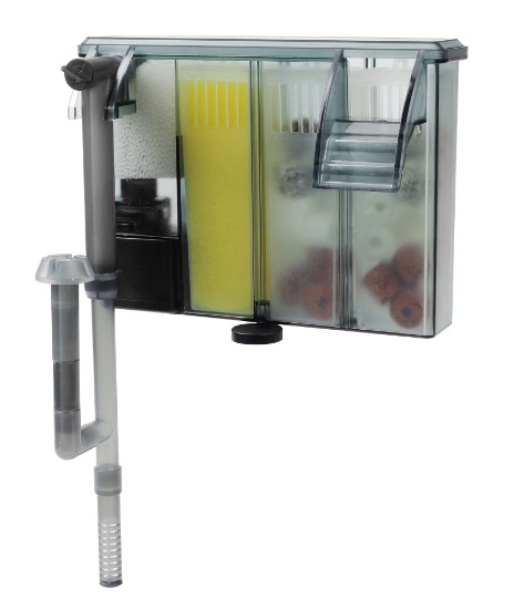 Filtro externo de pecera Filtro de cascada Oxigenación Pecera de circulación pequeña bomba de agua externa con material de filtro image 11