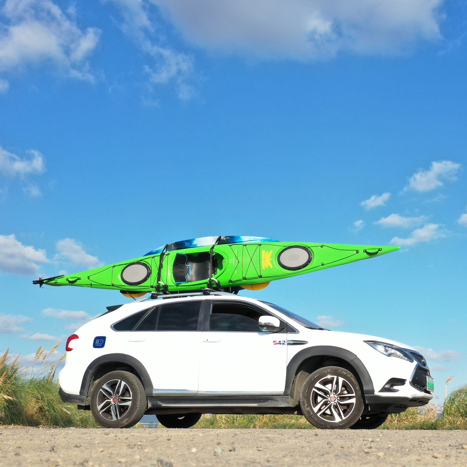 Kayak Roof Rack Carrier Foldable with Paddle Buckle