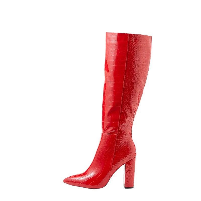 Comfortable fashionable boots with zipper, (Physicals), plus size