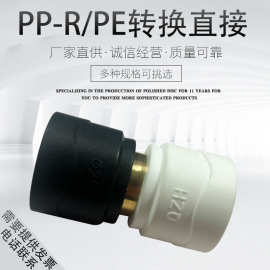 PPR-PE转换直接 20 25 32 4分 6分 1寸转换接头
