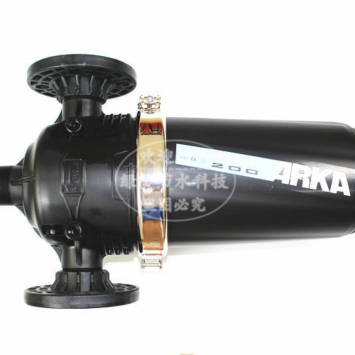 2.5 Pulgada / 75PE brida de alambre interno plástico micro-spray irrigación por goteo laminado tipo filtro de malla brida