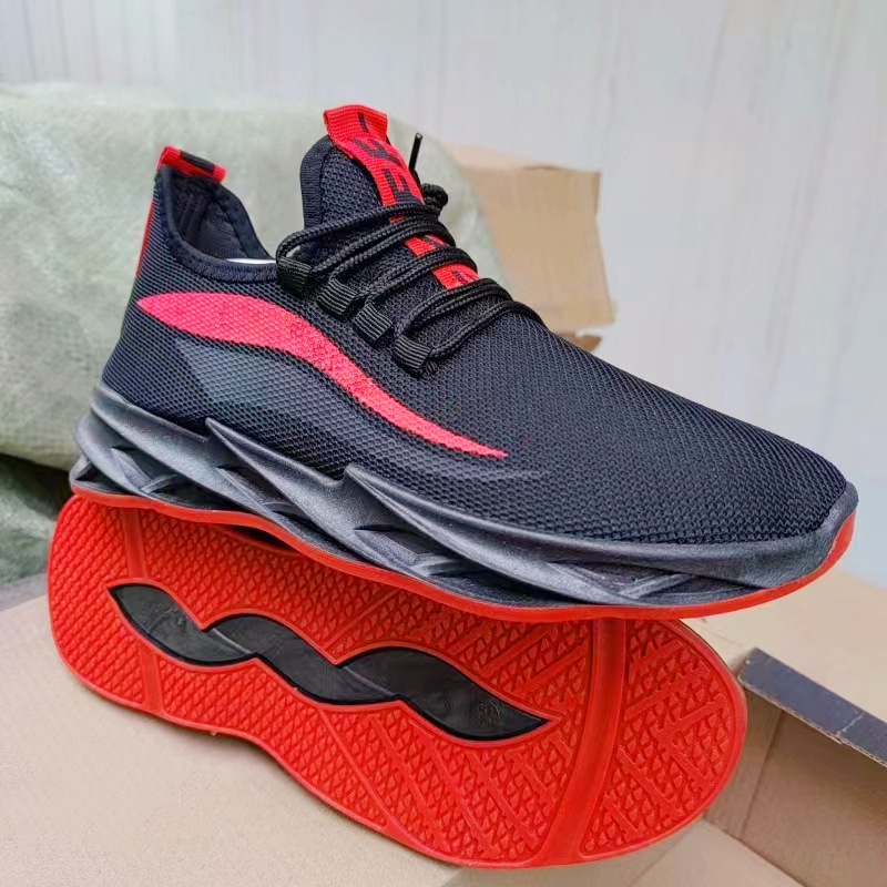 Cross-Border Men's 2022 spring new breathable trendy blade running shoes sports casual shoes fashionable men's shoes running shoes
