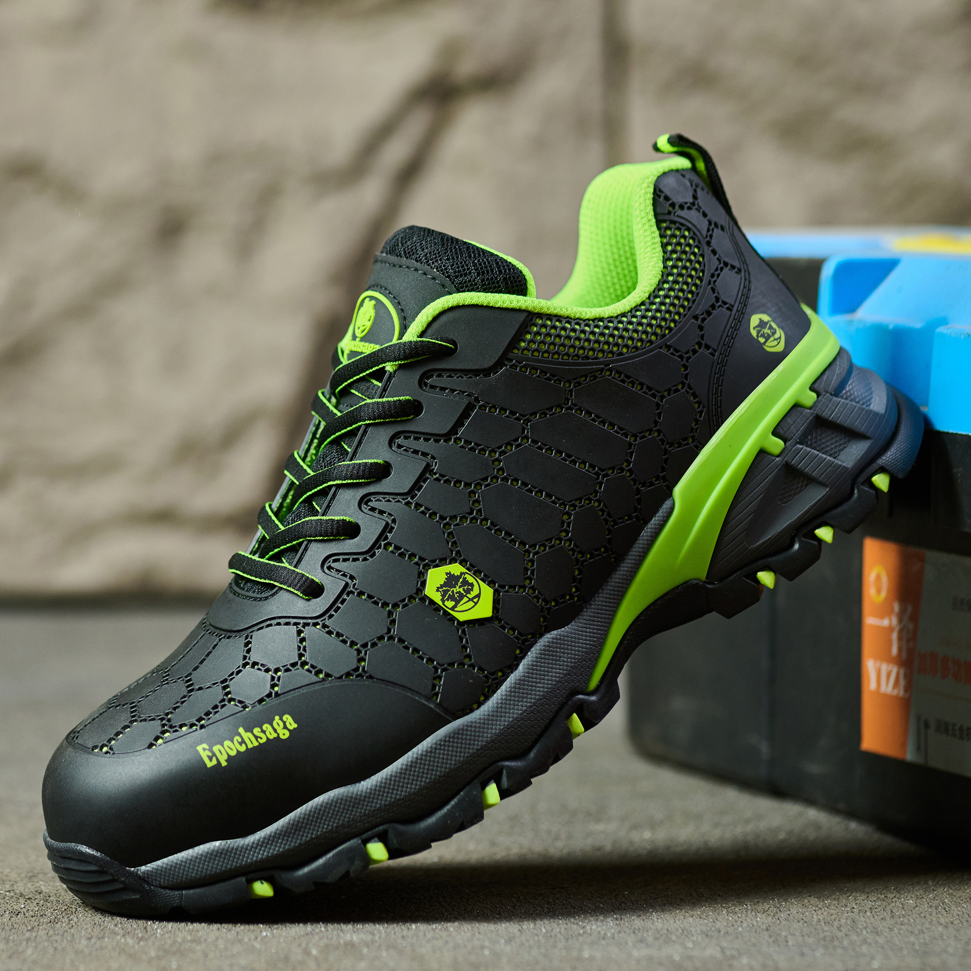 Men Special Work Shoes Labor Protection KPU Upper Anti-Smash Anti-Puncture Steel Toe Wear-Resistant Low-Cut All-Season Safety Shoes_vogvips.com