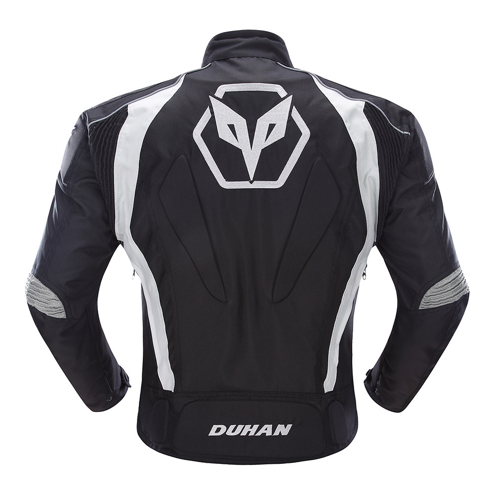 Ropa de ciclismo Duhan a prueba de viento y calentamiento para carreras al aire libre motocicleta deportiva tracción anti-caída chaqueta protectora chaqueta de asalto