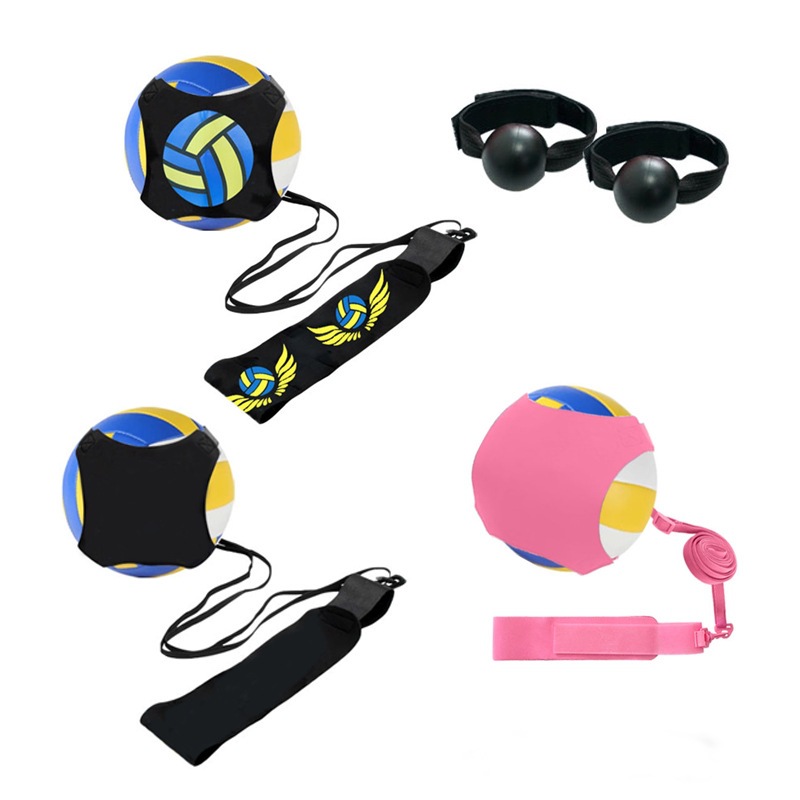 Cross-Border Volleyball Practice Training with Elastic Swing Rope in Place Practice Auxiliary Equipment Volleyball Training