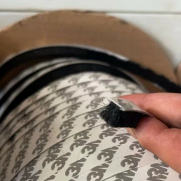 3M Adhesive Brush Seal Strip for Windows and Doors – Self-Adhesive, Windproof, Sound Insulation, Anti-Collision