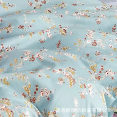 2.35メートル幅の布地の純綿の花のプリントの布の綿のベッドの製品の包みは寝ます。