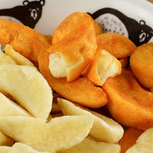 麻里谷薯角脆即食原切土豆塊酥脆休閑好吃的零食排行榜廠一件批發