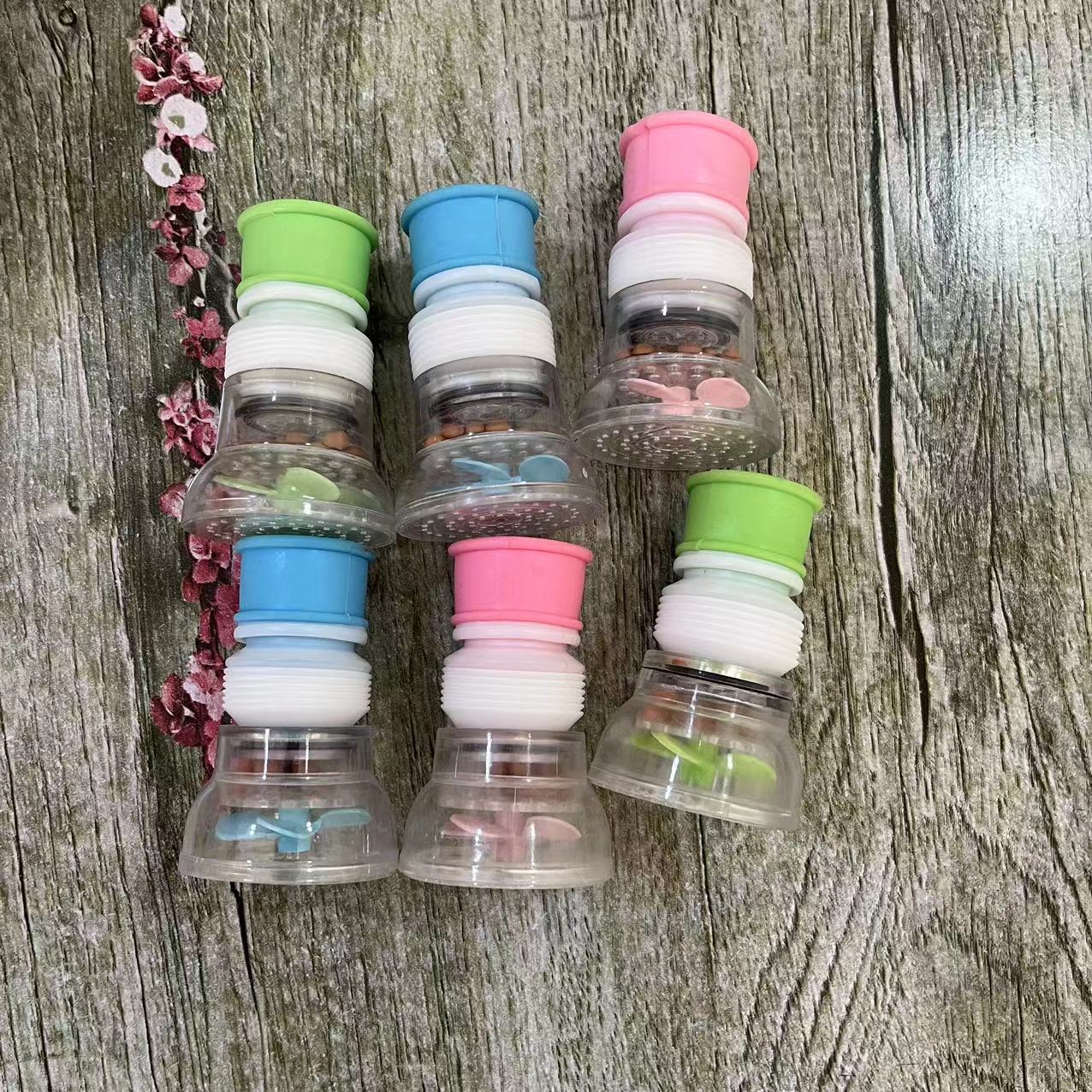 Filtro de grifo cocina ahorro de agua purificación de agua cabeza a prueba de salpicaduras cinturón retráctil maifan grifo de piedra grifo de la ducha