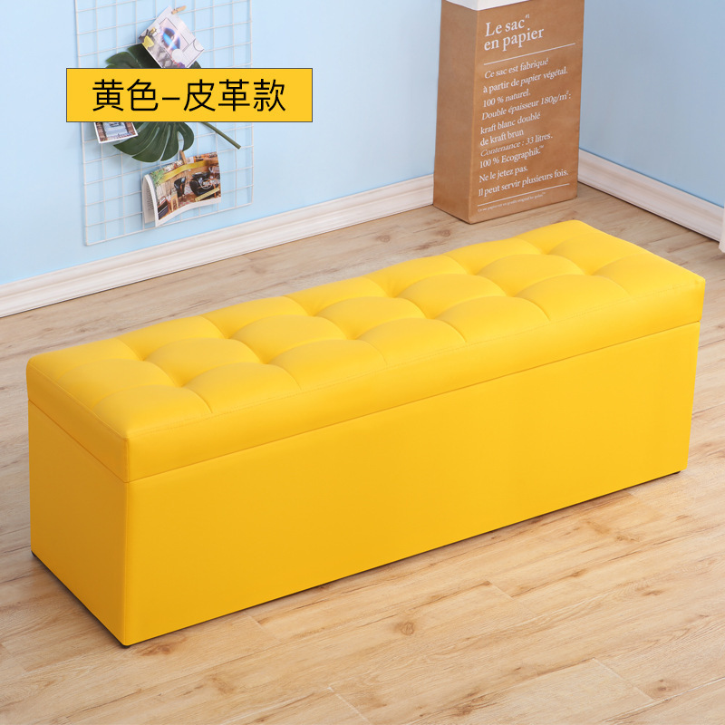 靴交換スツール、衣料品店、試着室、長方形ソファ収納スツール、収納、玄関休憩ベンチ、ベッドエンド|undefined